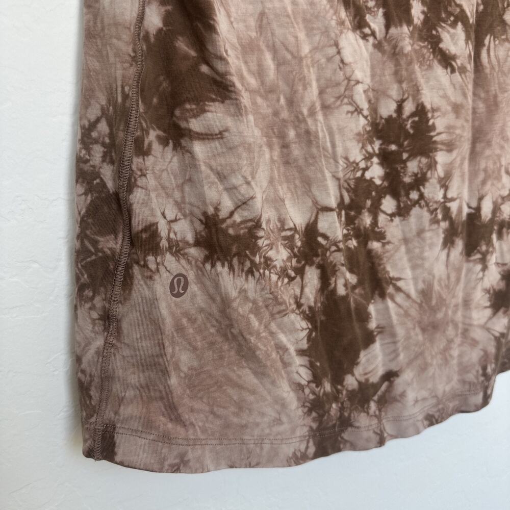 Lululemon All Yours Tee Marble Dye Silky French Press Size Large - Picture 5 of 5